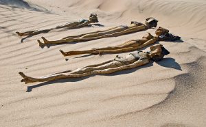 fango tumbadas al sol