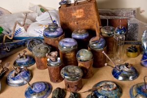 reciclaje obra de cerámica fango