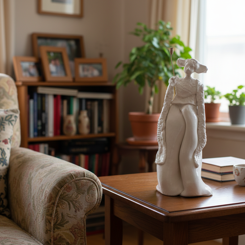 Figura mujer diamante