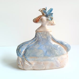 Menina clásica azul 1